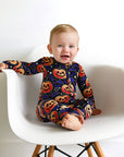 Edward Zip Bamboo Glow in the Dark Sleepies Little Halloween