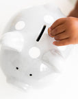 Polka Dot Piggy Bank