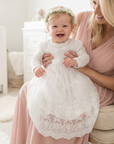 Nicolette's Couture The Julia Christening Gown
