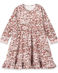 Tesa Babe Pink Leopard Bamboo Twirl Dress