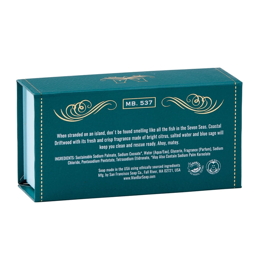 ManBar Coastal Driftwood Soap
