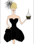AO397 - Glam Cupcake Gal