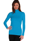 Tees By Tina Long Sleeve Mock Neck Turtleneck (800MN)