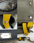 FENDI Romano Selleria Large Peekaboo Essential Satchel