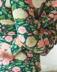 Jolie Floral Ruffle Zip One Piece