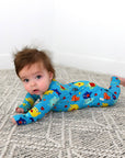 Finn Zip Bamboo Valentines Day Monster Baby Outfit