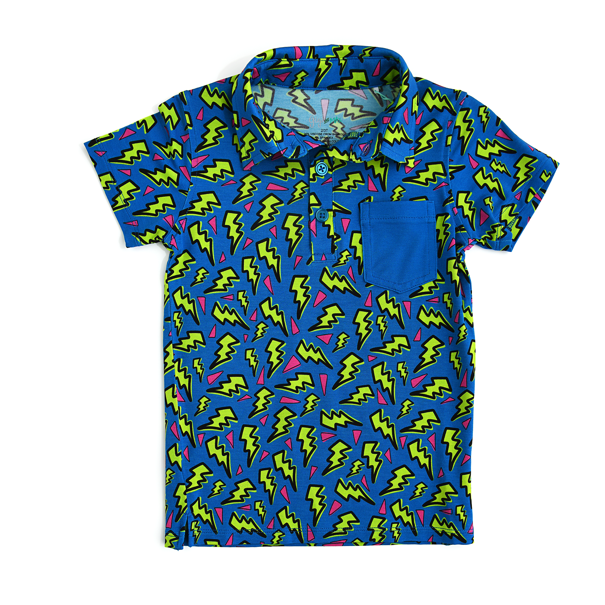 Gigi and Max Zach Lightning Polo Shirt