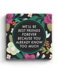 Friends Forever - Marble Coaster