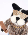 Rapper Dog Ornament