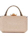 Sparkling Bow Accented Evening Bag