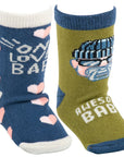 One Loved Baby/Awesome Baby Baby Sock Set