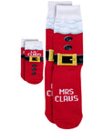Mrs. Claus & Lil' Claus Christmas Sock Set
