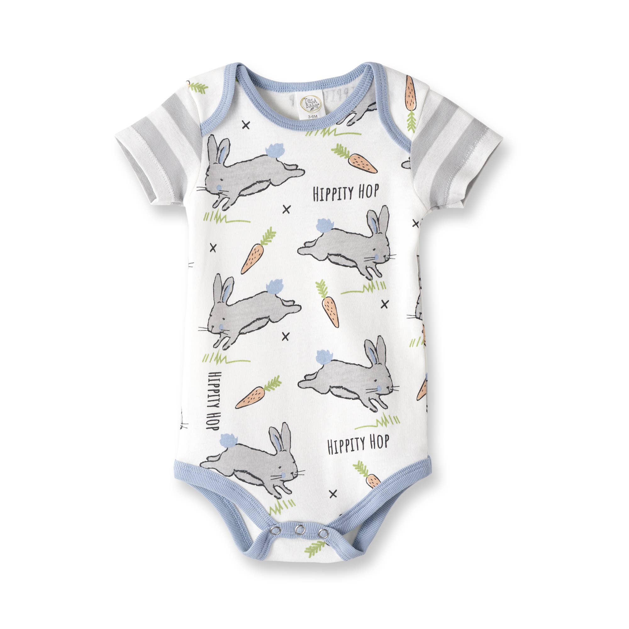 Tesa Babe Easter Parade Cotton Henley Romper
