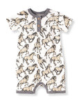 Wild Horses Bamboo Short Romper