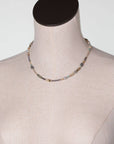 Abalone, Turquoise and Czech Glass Necklace