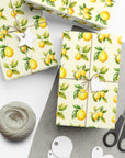 Lemon Pattern Wrapping Paper