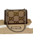 Gucci Dionysus Small Jumbo GG Canvas Beige Shoulder Bag