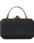 Sparkling Bow Accented Evening Bag