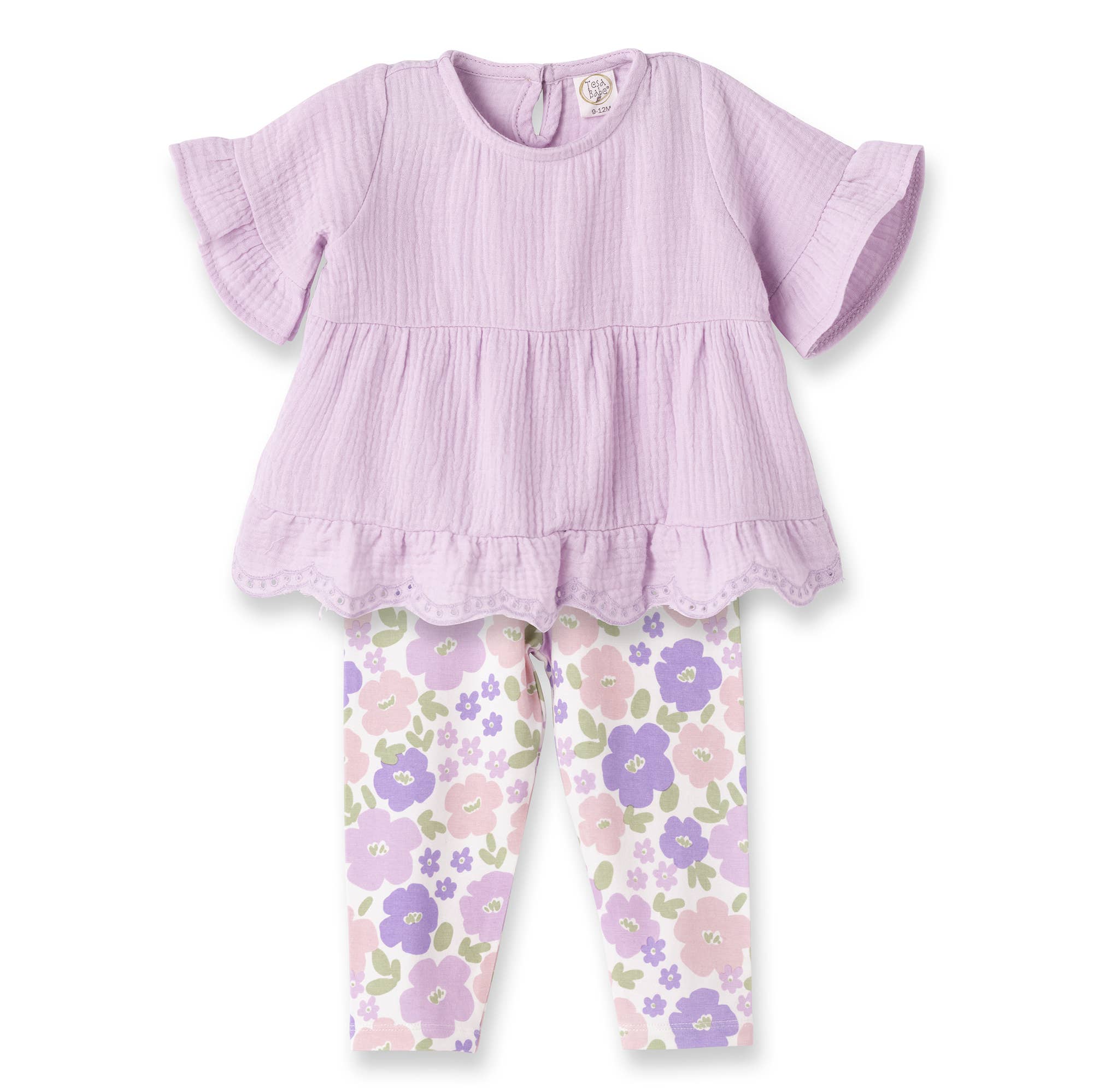 Tesa Babe Floral Frolic Bamboo Top & Leggings