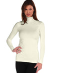 Tees By Tina Long Sleeve Mock Neck Turtleneck (800MN)
