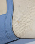 Gucci Beige x Brown Canvas Swing Tote -