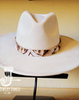 **Sienna Laredo Embossed Leather Hat Band Only 950g