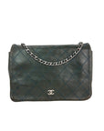 Chanel Quilted Lambskin Stitched Wallet on a Chain Crossbody Bag