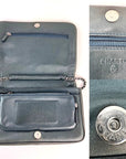Chanel Quilted Lambskin Stitched Wallet on a Chain Crossbody Bag