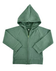finn + emma Organic Cotton Pine Green Hoodie
