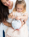 Polka Dot Piggy Bank