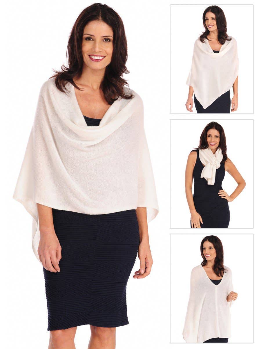 Tina Stephens Cashmere Ruana SWE01