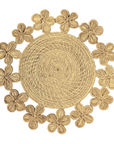 Plumeria Handwoven Iraca Placemat