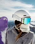 White-Out Ski & Snowboard Goggles (Cherry Lemonade Mirrored Lens)