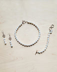 Genuine Freshwater Pearl Collar Necklace Wedding Collection 258g