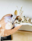 Boho Western Wedding Floral Bridal Hat Band Only 984v