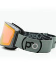 Grey Wolf Ski & Snowboard Goggles (Cherry Lemonade Mirrored Lens)