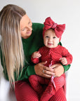 Ivy Red Dot RUFFLE ZIP