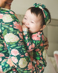 Jolie Floral Ruffle Zip One Piece