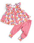 Gemma Ruffle Peplum Set