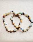 Amazonite Beaded Stretch Bracelet 807k