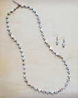 **Mother-of-Pearl Cross Earrings 224c