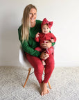Ivy Red Dot RUFFLE ZIP