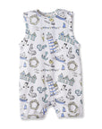 Seashore Shortall Romper – Bamboo Baby Neutral One Piece