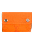 Louis Vuitton Orange Taigarama Discovery Compact Mini Wallet