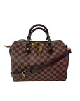 LOUIS VUITTON Speedy 30 Bandouliere Damier Ebene Satchel Hand Bag
