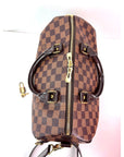 LOUIS VUITTON Speedy 30 Bandouliere Damier Ebene Satchel Hand Bag
