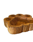 Paw print bowl