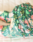 Jolie Floral Ruffle Zip One Piece