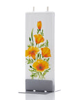 Flatyz Yellow Hibiscus Candle