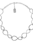 Infinity Crystals Statement Necklace
